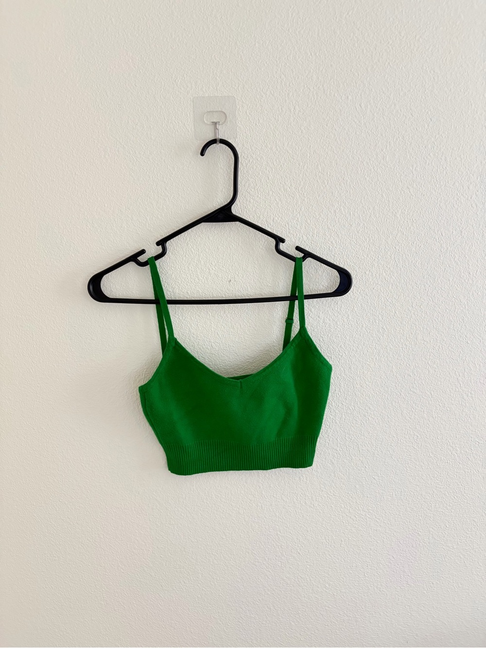 Lulus Green Seamless Knit Bralette Crop Top